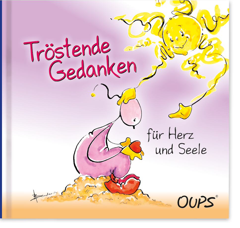 Mini-Geschenkbuch - Tröstende Gedanken & OUPS Mini-Geschenkbuch - Tröstende Gedanken & OUPS