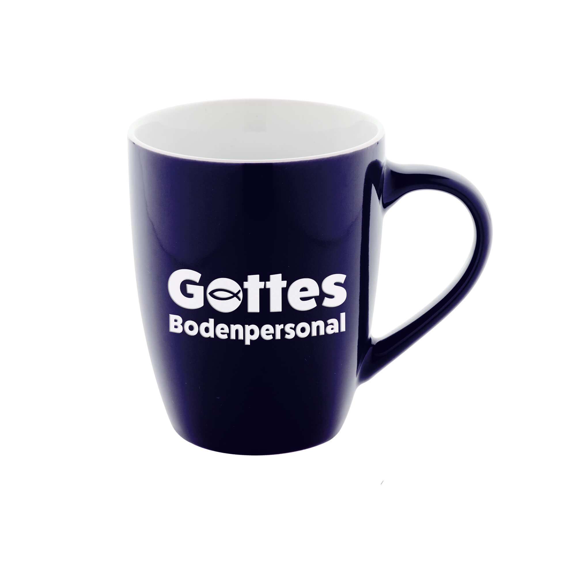 Keramiktasse - Gottes Bodenpersonal