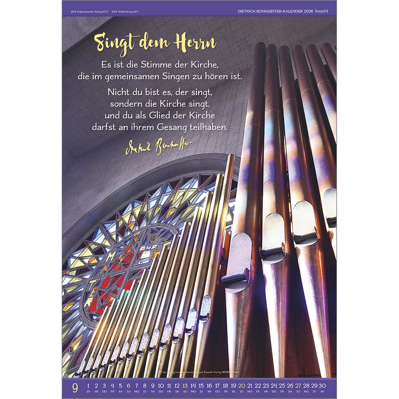 Kalender - Gott ist für uns & 2026