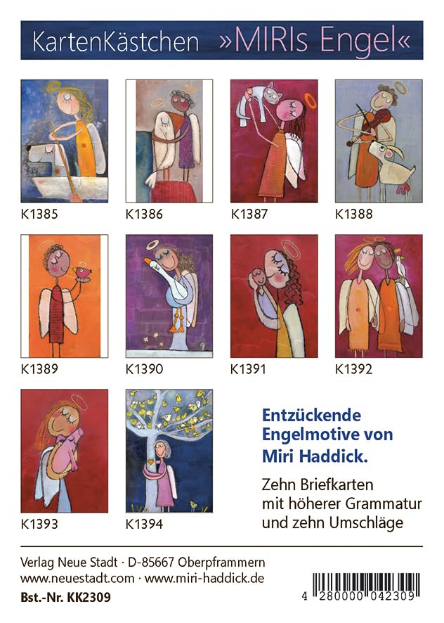 Neutrale Kartenbox - Miris Engel