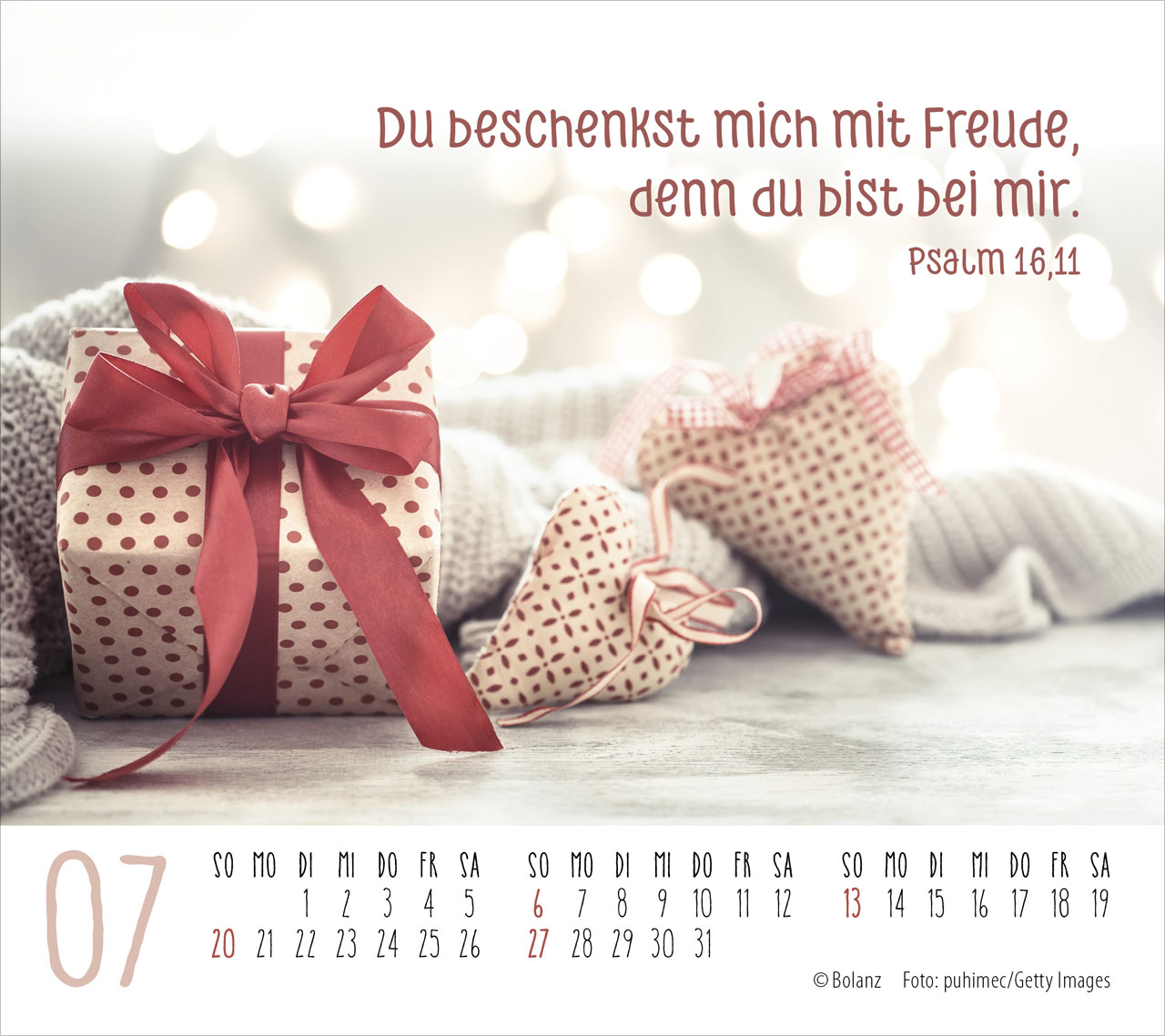 Tischkalender - Gute Wünsche für dich & 2025 Tischkalender - Gute Wünsche für dich & 2025