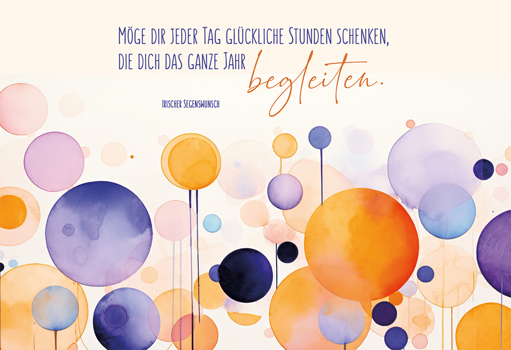 Geburtstagskarte - Möge dir jeder Tag... Geburtstagskarte - Möge dir jeder Tag...