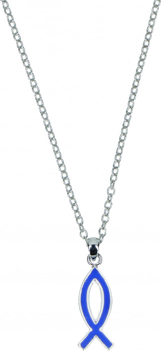 Halskette - Fisch und Blau Halskette - Fisch und Blau