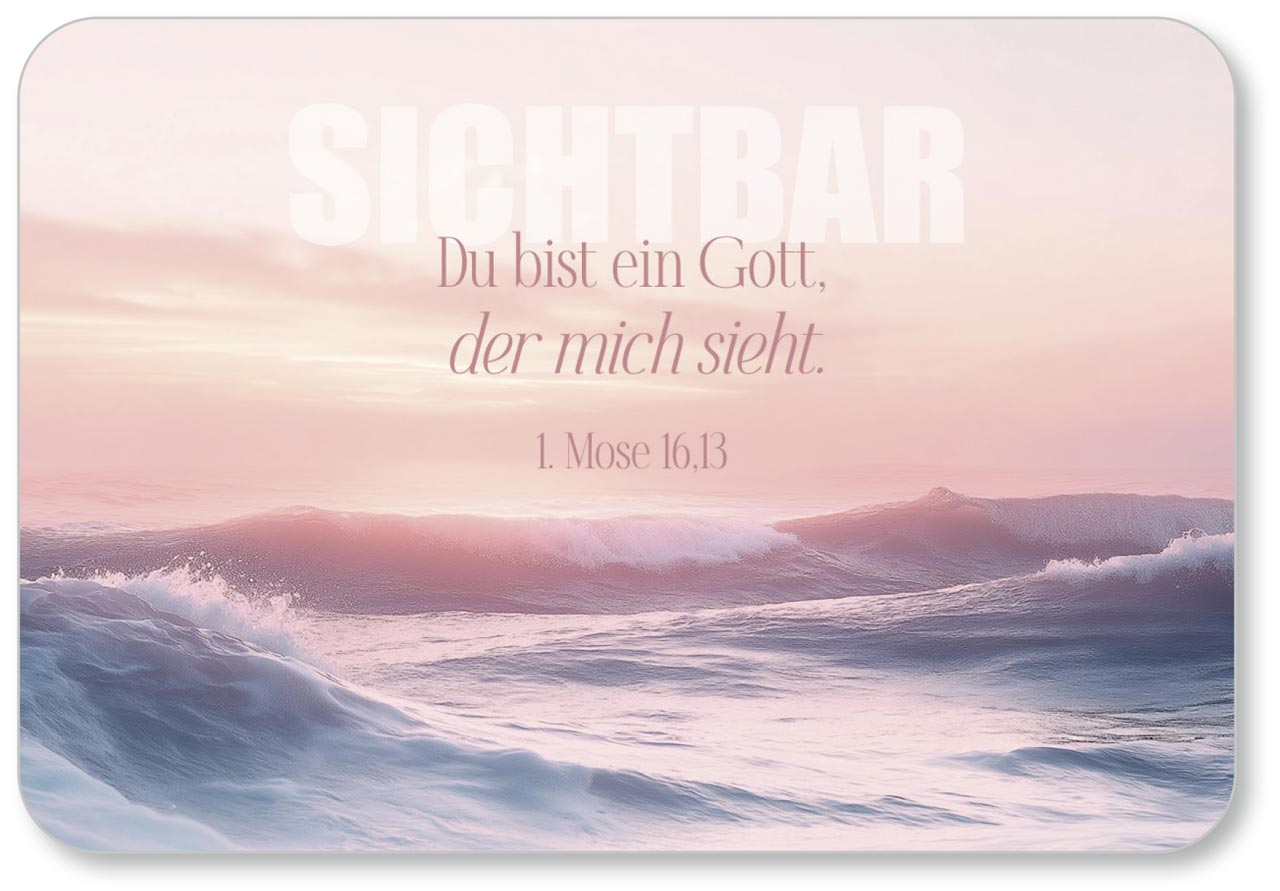 Kartenbox - Viel Zuversicht & Holzaufsteller