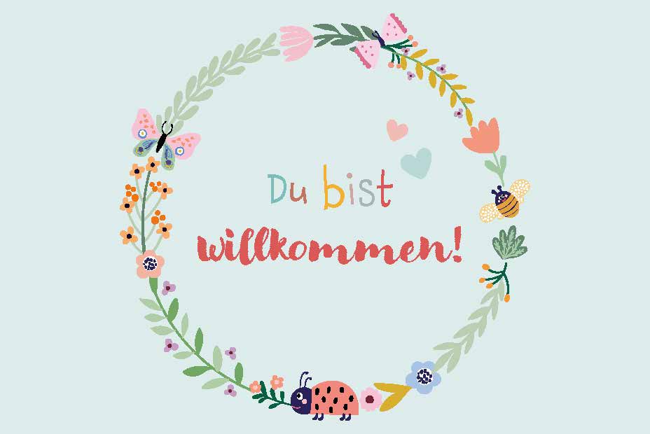 Geschenkbuch zur Geburt - Willkommen, kleines Wunder