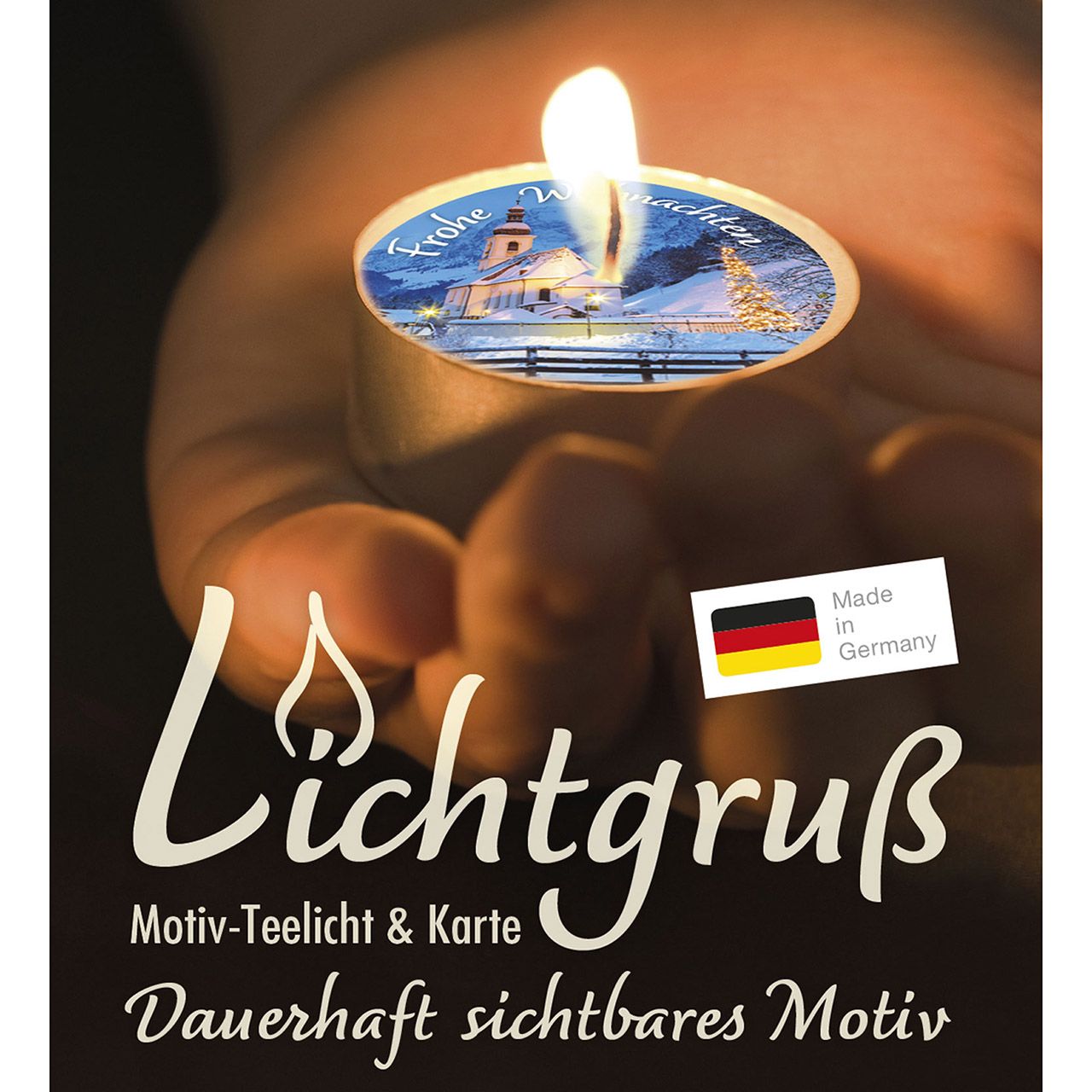 Weihnachts-Lichtgruß - Frohe Weihnachten Weihnachts-Lichtgruß - Frohe Weihnachten