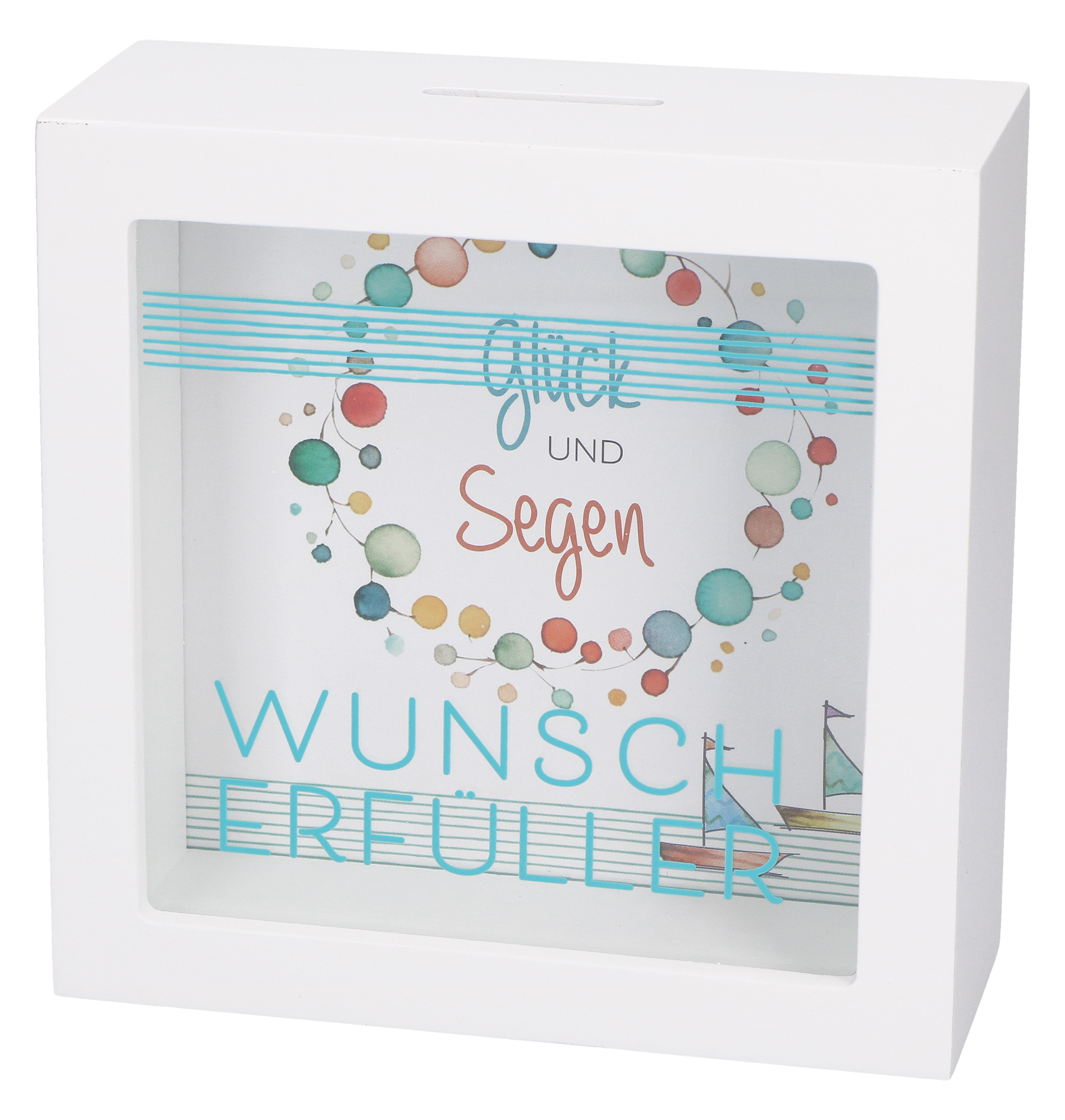 Bilderrahmen-Spardose - Wunscherfüller