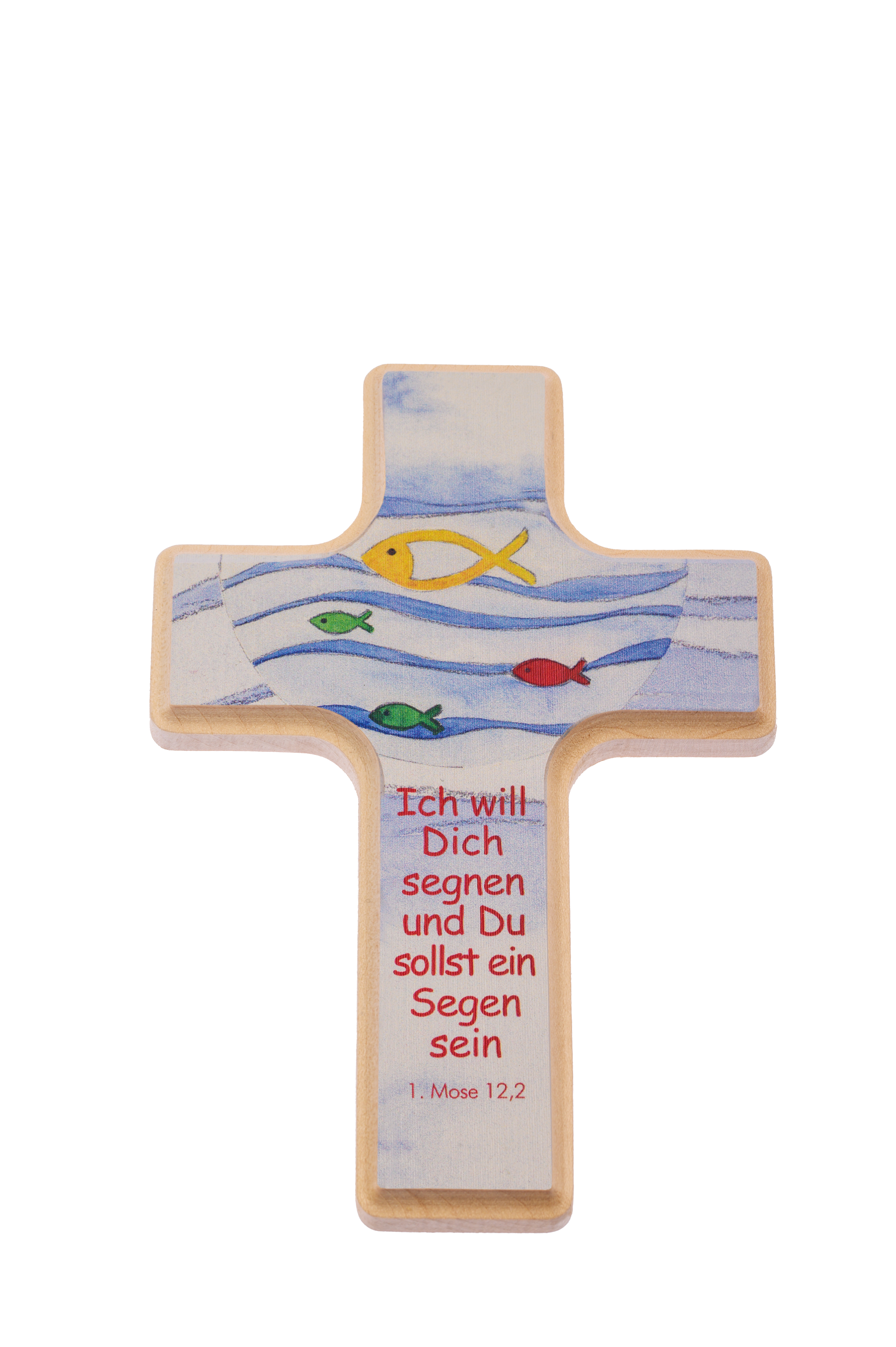 Kinderkreuz - Ich will dich segnen... & Fische