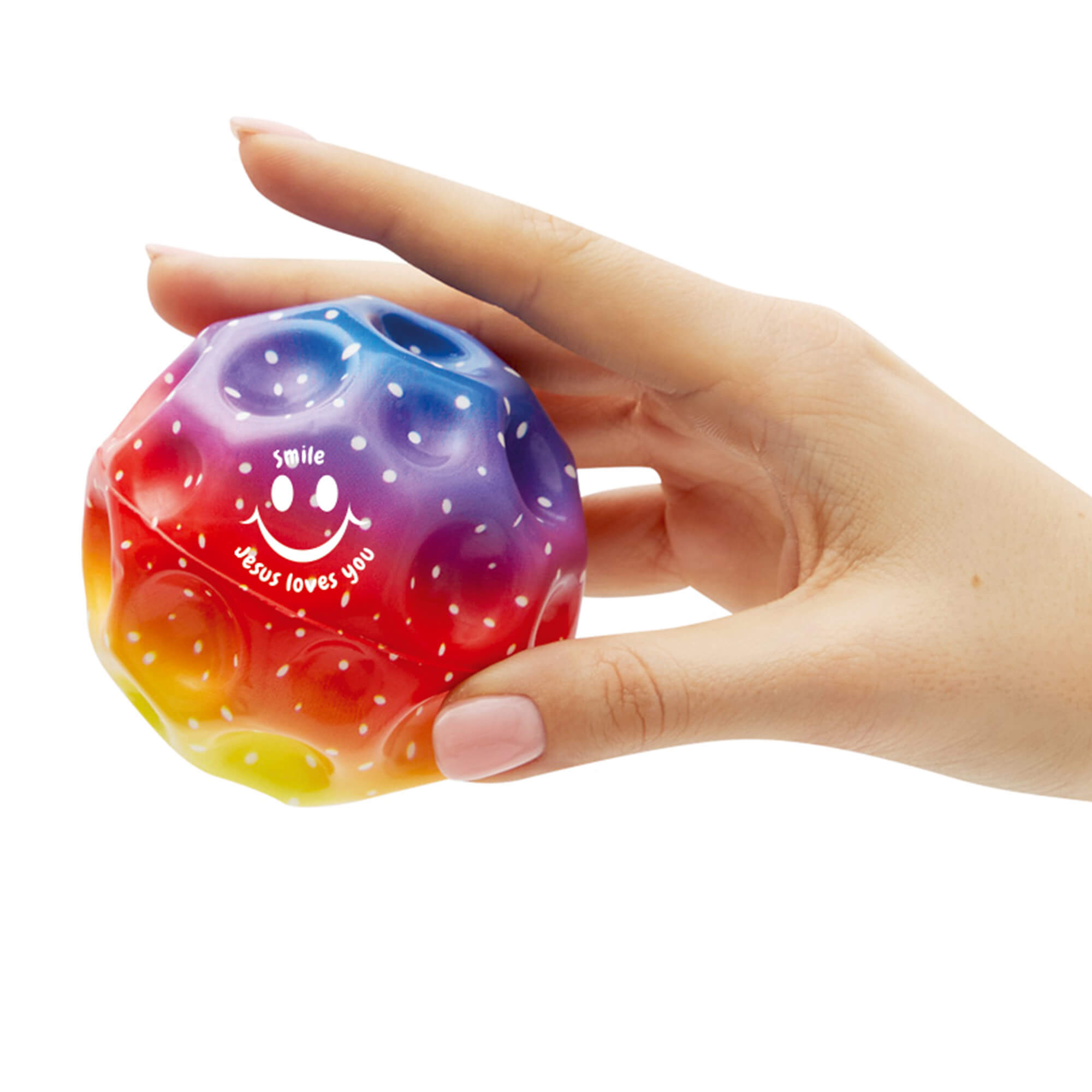 Springball - Regenbogen & Smile