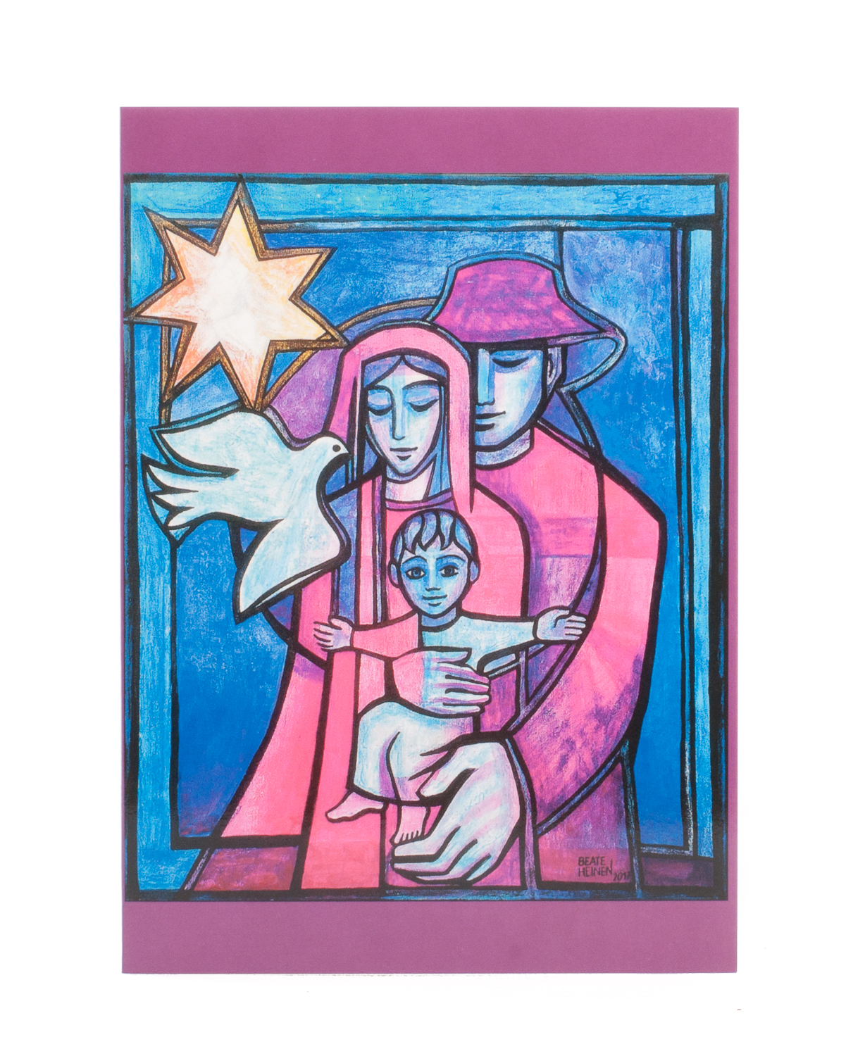 Weihnachtskarte - Stille Nacht