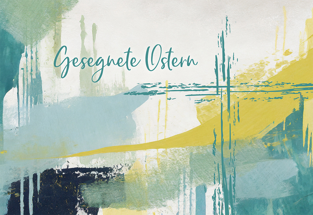 Osterkarte - Gesegnete Ostern Osterkarte - Gesegnete Ostern