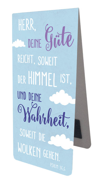 Magnet-Lesezeichen - Herr deine Güte... Magnet-Lesezeichen - Herr deine Güte...