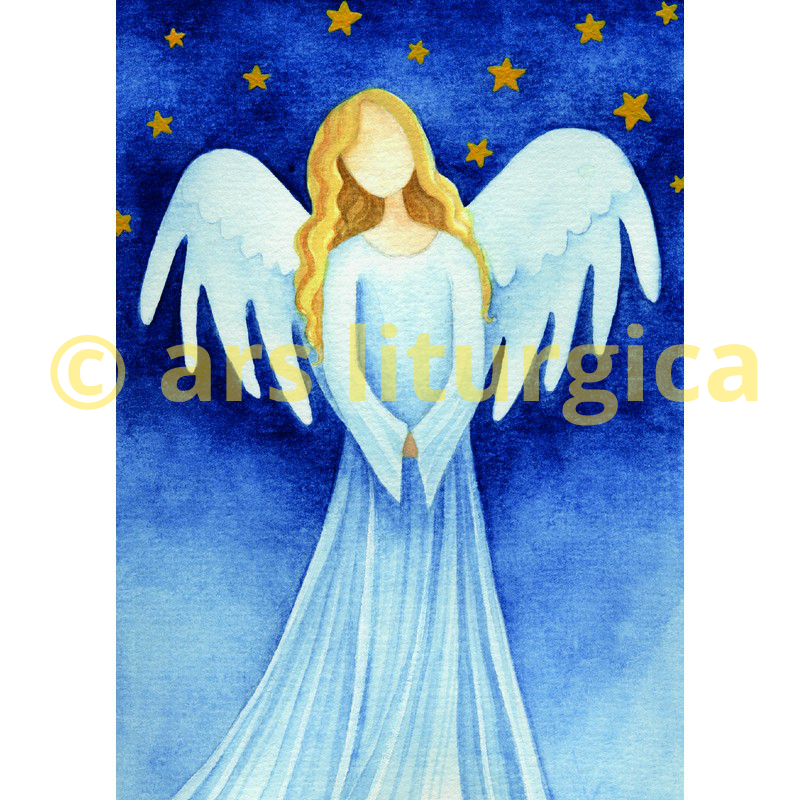 Karte zu Weihnachten - Schutzengel Karte zu Weihnachten - Schutzengel