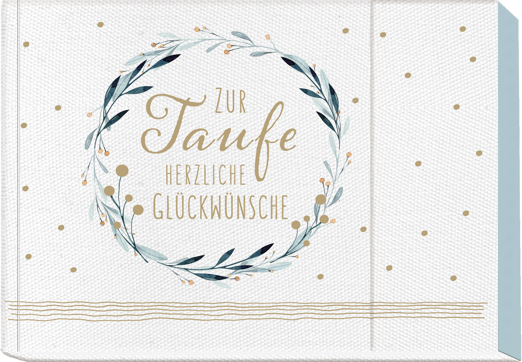 Geschenkbuch - Zur Taufe herzliche Glückwünsche Geschenkbuch - Zur Taufe herzliche Glückwünsche