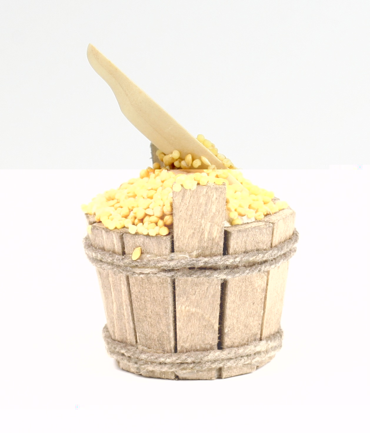 Krippen-Zubehör - Kübel mit Scheffel Krippen-Zubehör - Kübel mit Scheffel