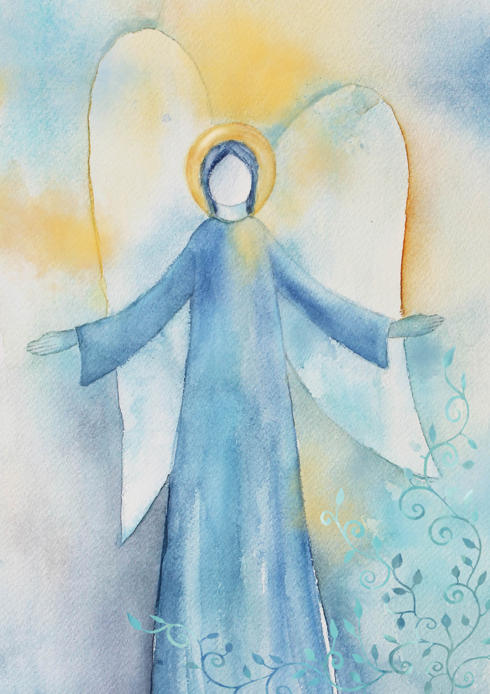 Engelkarte - Engel der Ausgeglichenheit