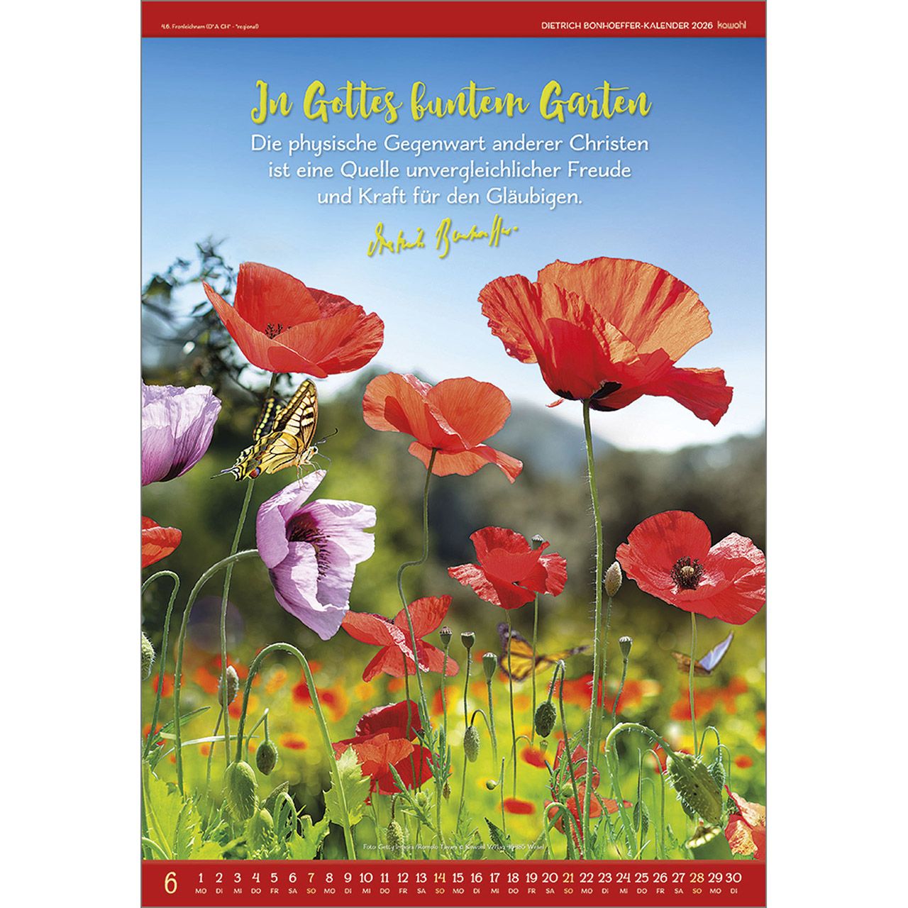 Kalender - Gott ist für uns & 2026