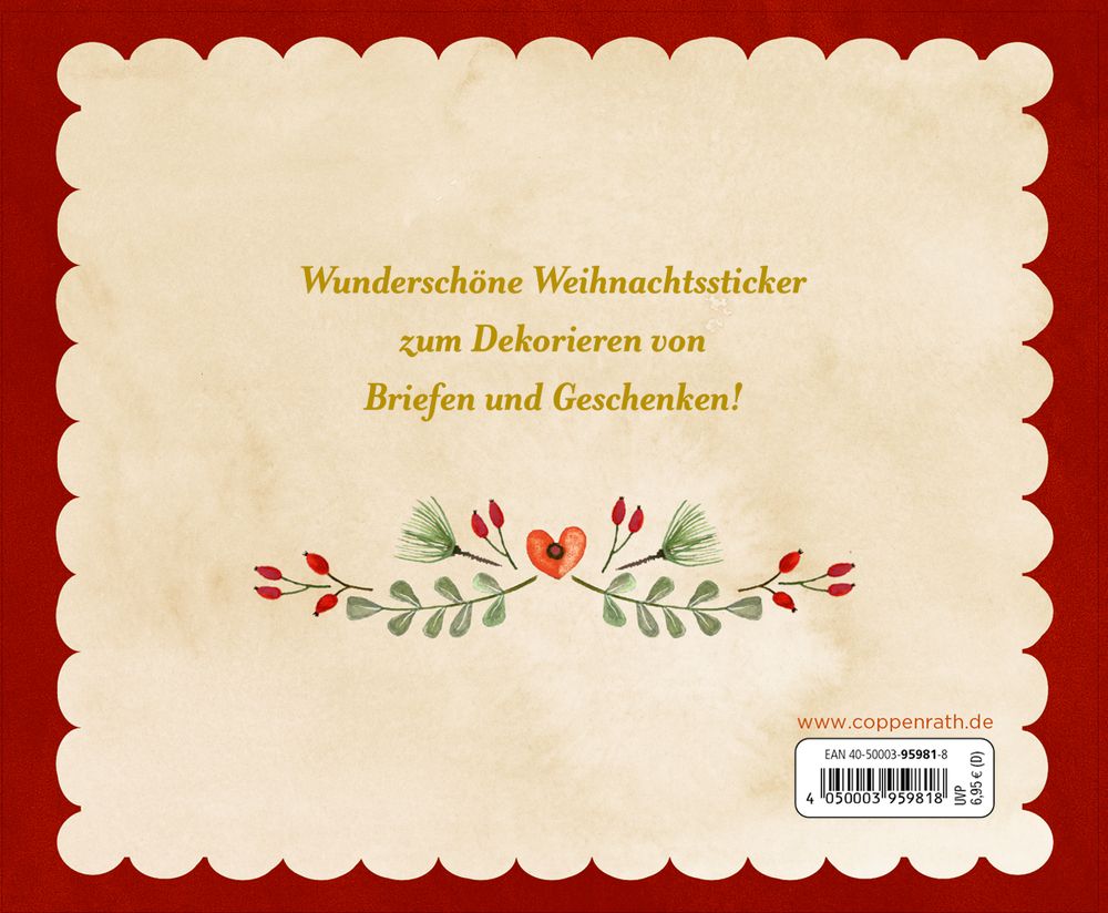 Stickerbuch - Zauberhafte Weihnachtssticker Stickerbuch - Zauberhafte Weihnachtssticker