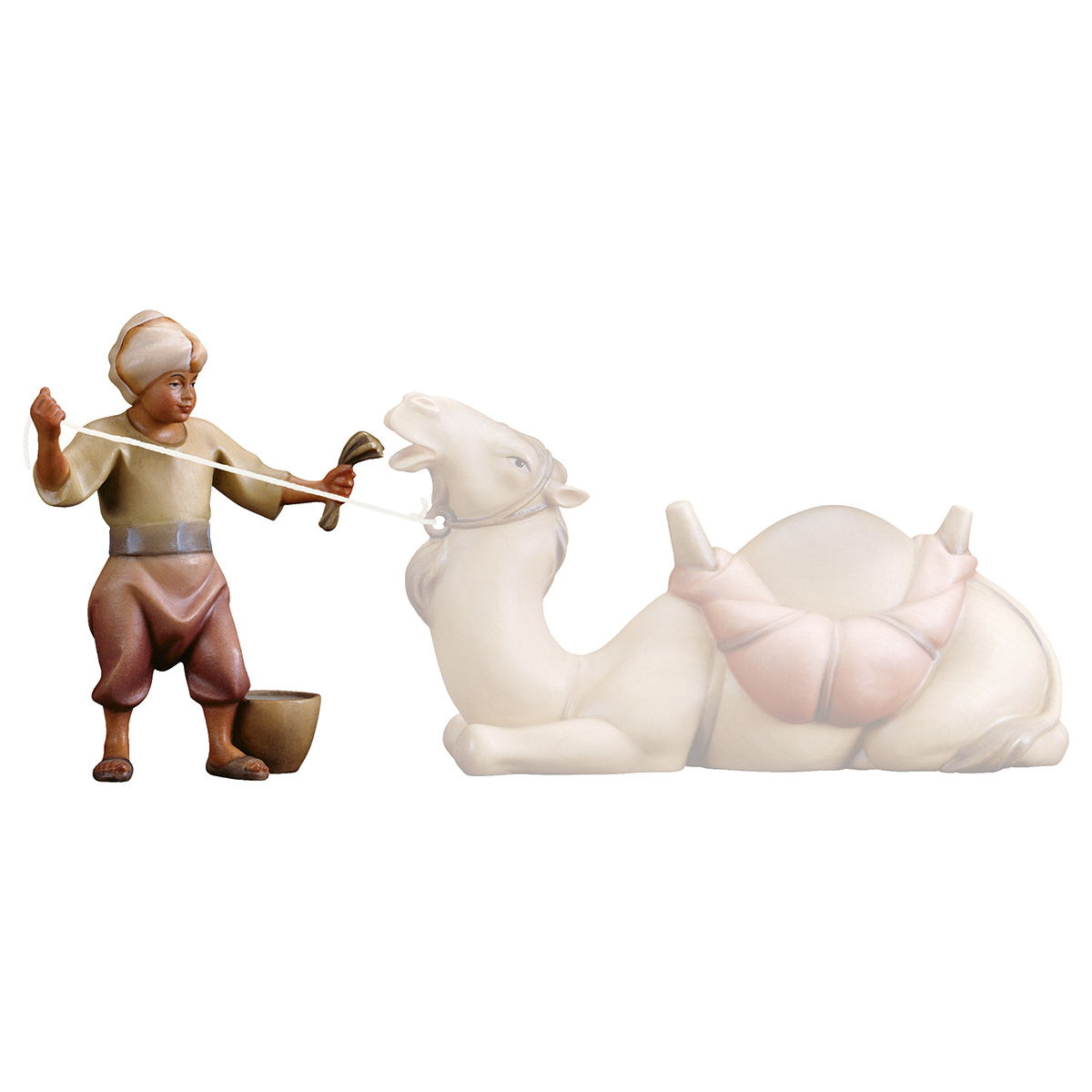 Komet-Krippe - Kameltreiber mit Futter Komet-Krippe - Kameltreiber mit Futter