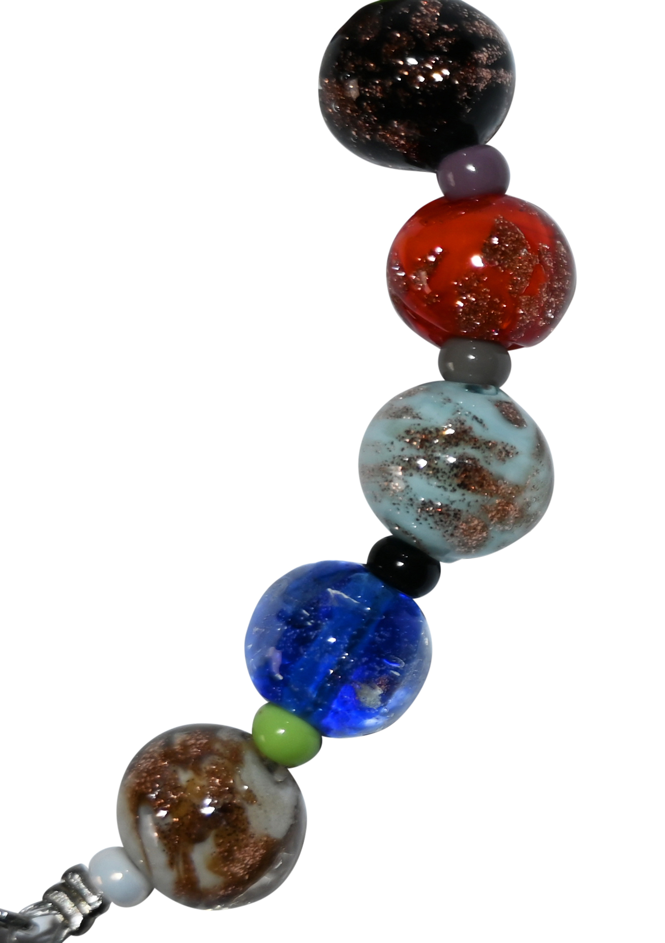 Rosenkranz-Armband - Muranoglas & Bunt Rosenkranz-Armband - Muranoglas & Bunt