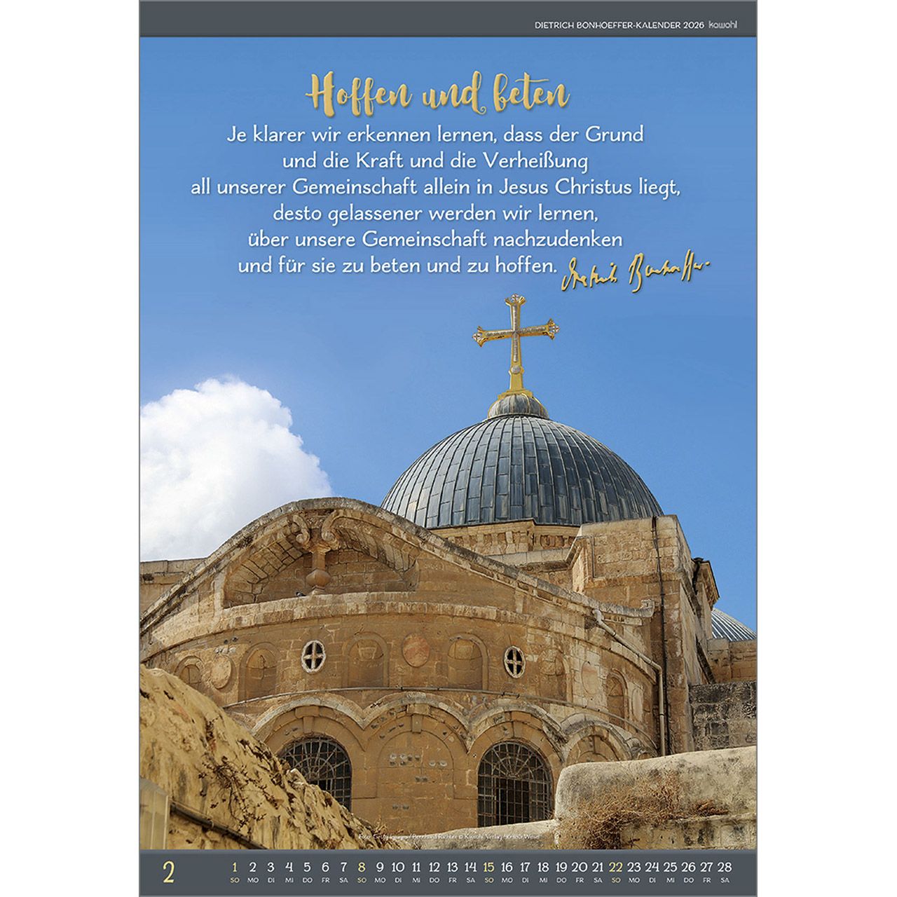 Kalender - Gott ist für uns & 2026