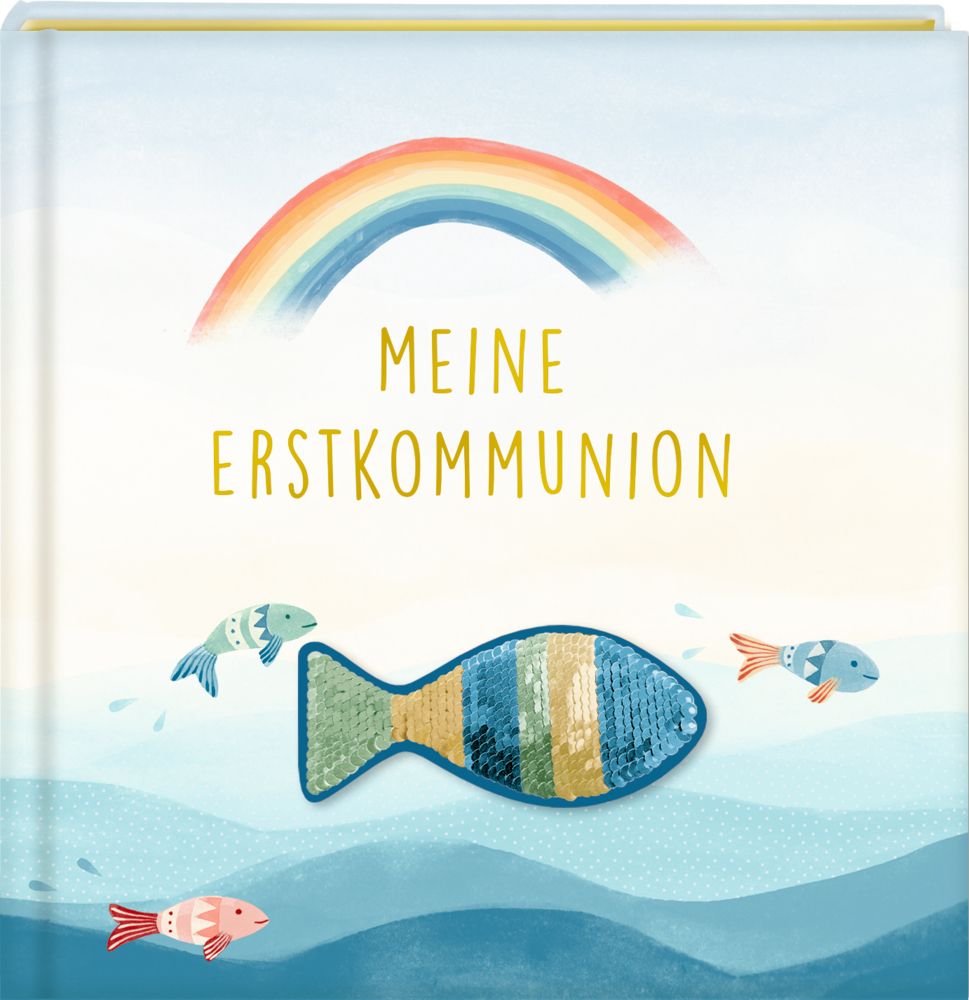 Eintragungsalbum - Meine Erstkommunion & Fisch Eintragungsalbum - Meine Erstkommunion & Fisch