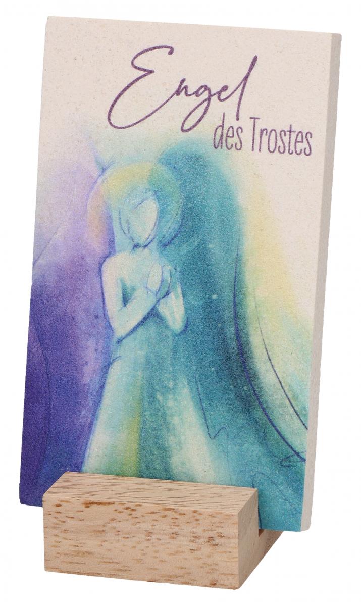 Natursteintafel - Engel des Trostes