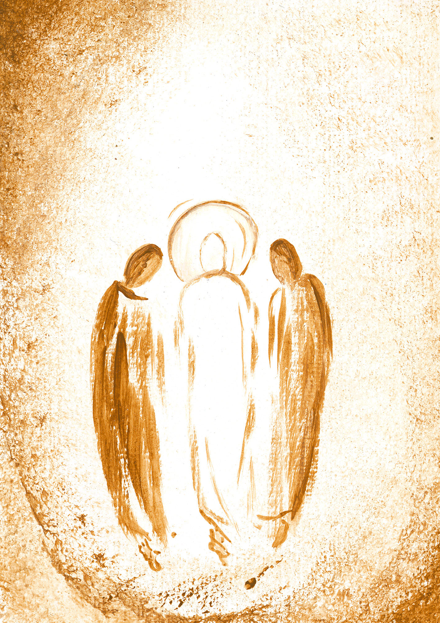 Karte zu Ostern - In seinem Licht geborgen Karte zu Ostern - In seinem Licht geborgen